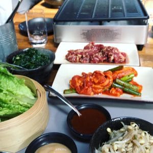 Koreansk BBQ uppdukat på Namu
